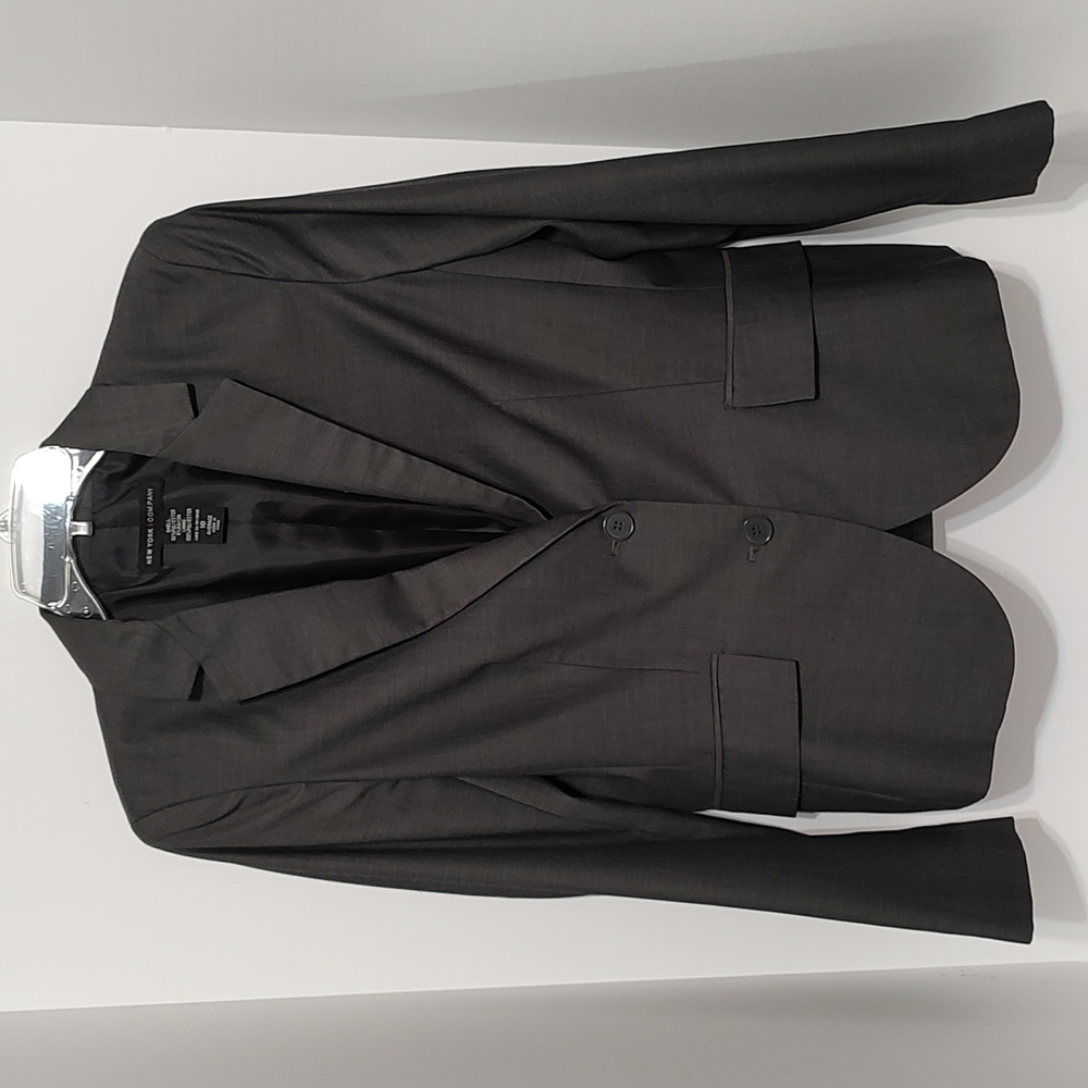 Gray & Black New York & Co. Blazer sz 10